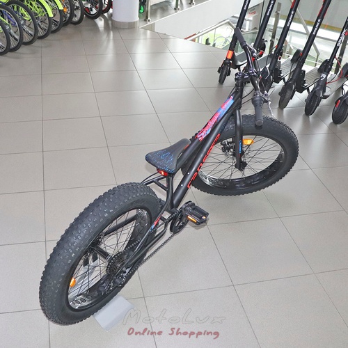 Велосипед Crosser Fat Bike, колеса 24, рама 13, black