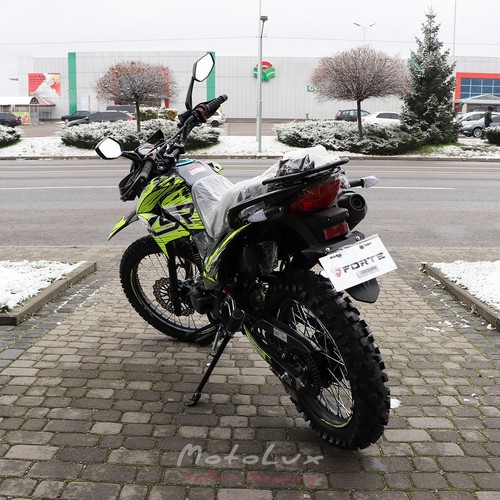 Forte Cross 300 motorkerékpár, zöld