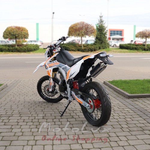 Motocykel Hornet Dakar Pro 250 Motard, biely