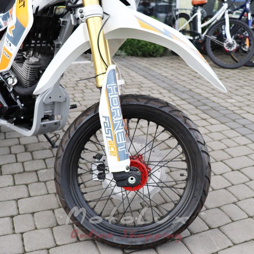 Motocykel Hornet Dakar Pro 250 Motard, biely