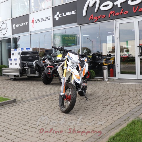 Motorkerékpár Hornet Dakar Pro 250 Motard, fehér