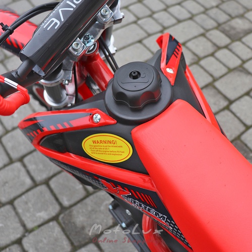 Children's motorcycle Pitbike 2T 65, red