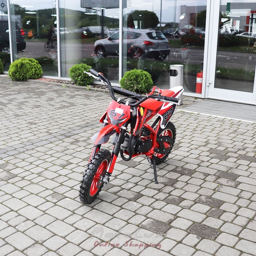 Detská motorka Pitbike 2T 65, červená