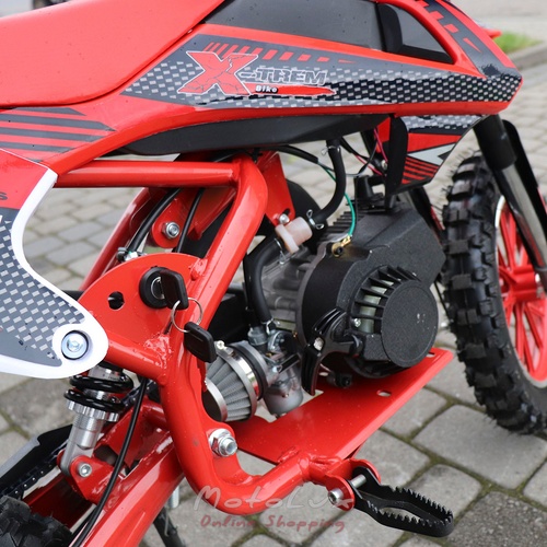 Detská motorka Pitbike 2T 65, červená