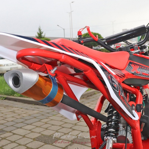 Detská motorka Pitbike 2T 65, červená