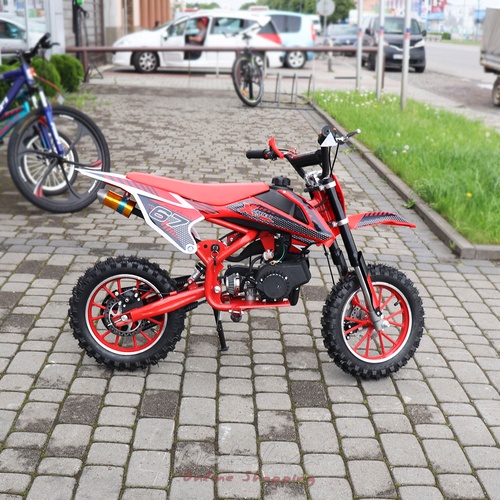 Children's motorcycle Pitbike 2T 65, red