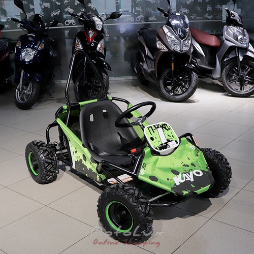 Electric buggy Kayo ES70, green, 2023