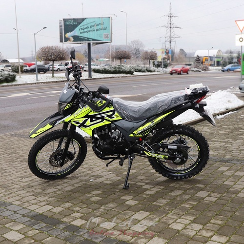 Forte Cross 300 motorcycle, green