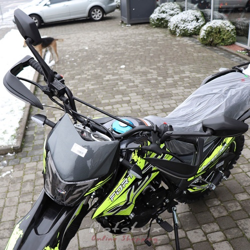 Forte Cross 300 motorcycle, green