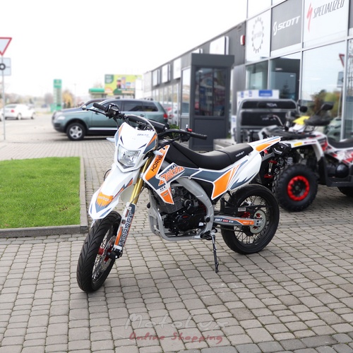 Мотоцикл Hornet Dakar Pro 250 Motard, білий