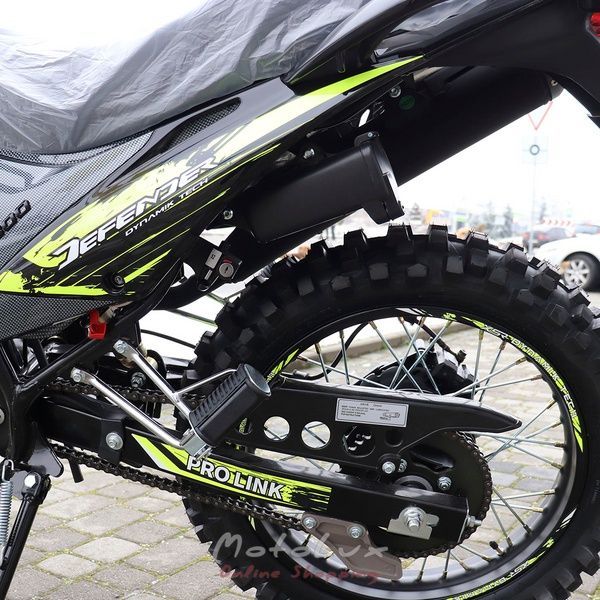 Motocykel Forte Cross 300, zelen&aacute;