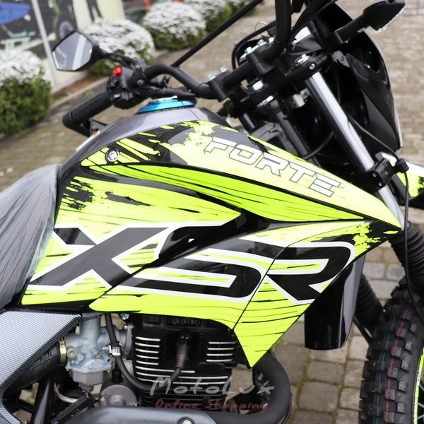 Motocykel Forte Cross 300, zelen&aacute;