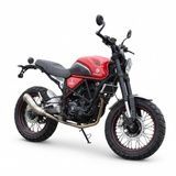 Motorcycle Geon Scrambler 250, чевроний, 2023