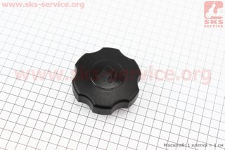 Fuel tank cap, 188F, plastic, thread