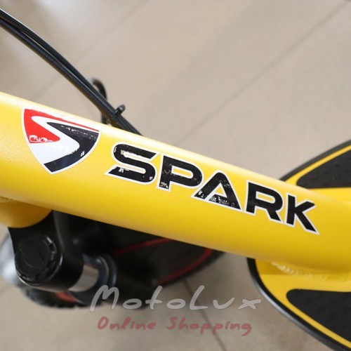 Elektrická kolobežka Spark Rider Pro, koleso 10, žltá