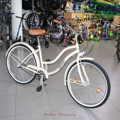 Дорожный велосипед Neuzer California, колеса 26, рама 17, Shimano Nexus, creamy