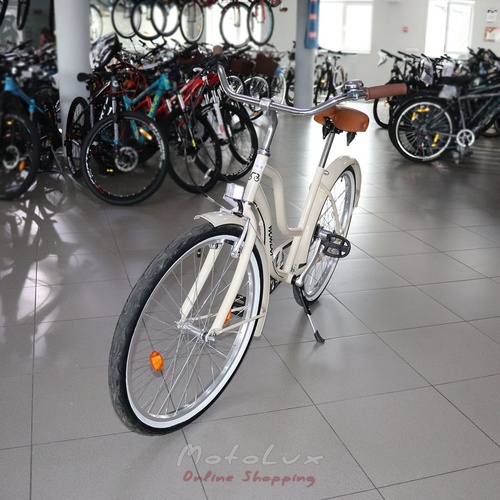 Дорожный велосипед Neuzer California, колеса 26, рама 17, Shimano Nexus, creamy