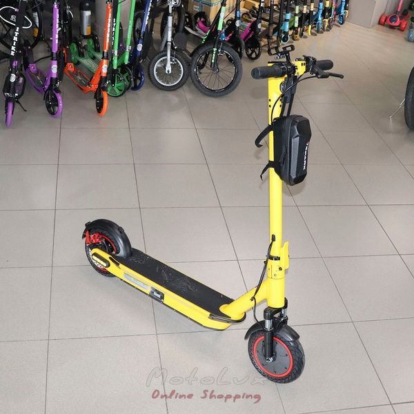 Электросамокат Spark Rider Pro, колесо 10, желтый
