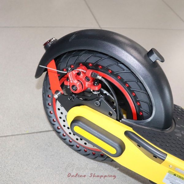Электросамокат Spark Rider Pro, колесо 10, желтый