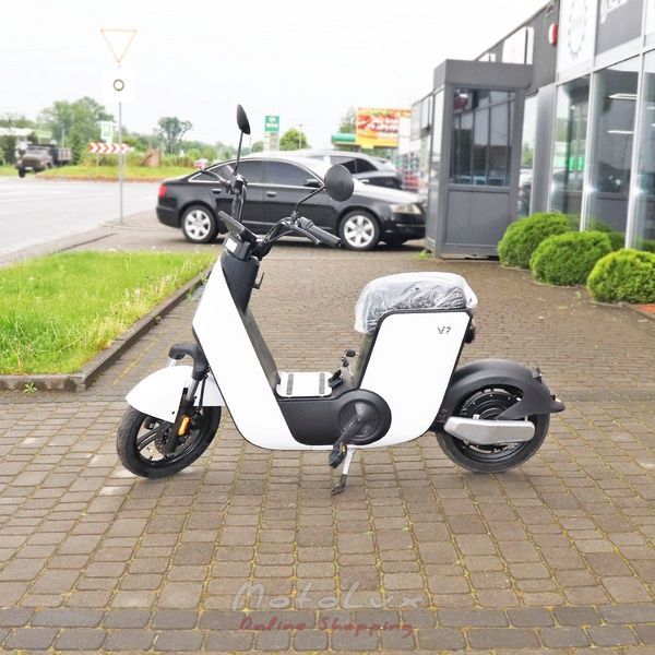 Электроскутер Yadea V7 600W, 48V20AH lithium, white