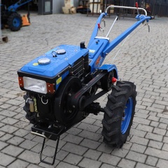 Diesel Walk-Behind Tractor Zubr JR Q79 Plus, Manual Starter, 10 HP