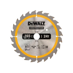 Диск пилковий DeWALT DT1946, Construction, розмір 136 на 10 мм, кількість зубів 16, геометрія зубів ATB