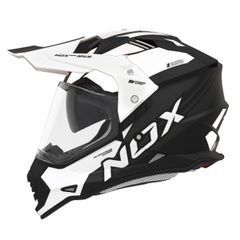 NOX N312 Drone motorcycle helmet, size XL, black and white