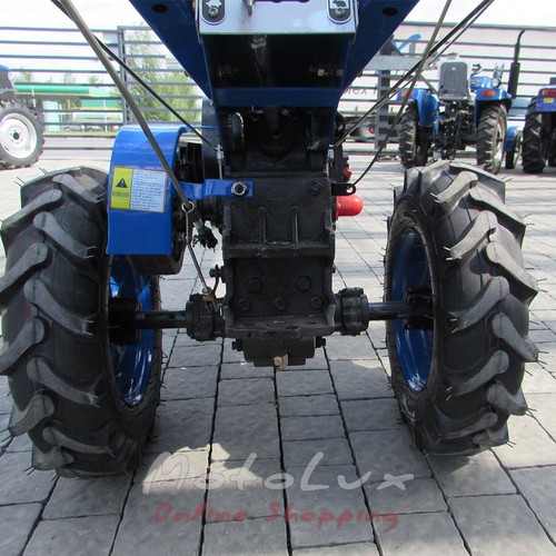 Diesel Walk-Behind Tractor Zubr JR Q79 Plus, Manual Starter, 10 HP