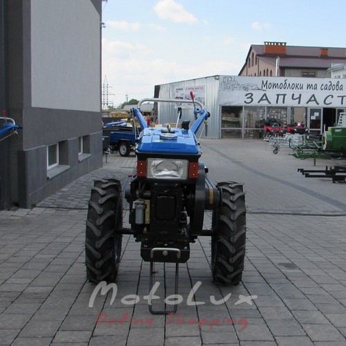 Diesel Walk-Behind Tractor Zubr JR Q79 Plus, Manual Starter, 10 HP