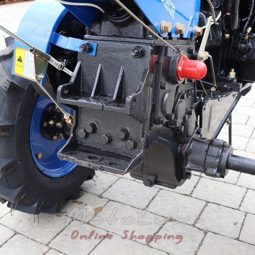 Diesel Walk-Behind Tractor Zubr JR Q79 Plus, Manual Starter, 10 HP