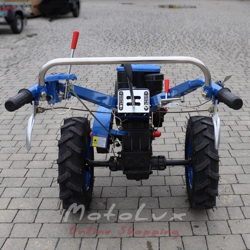 Diesel Walk-Behind Tractor Zubr JR Q79 Plus, Manual Starter, 10 HP