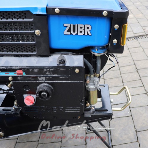 Diesel Walk-Behind Tractor Zubr JR Q79 Plus, Manual Starter, 10 HP