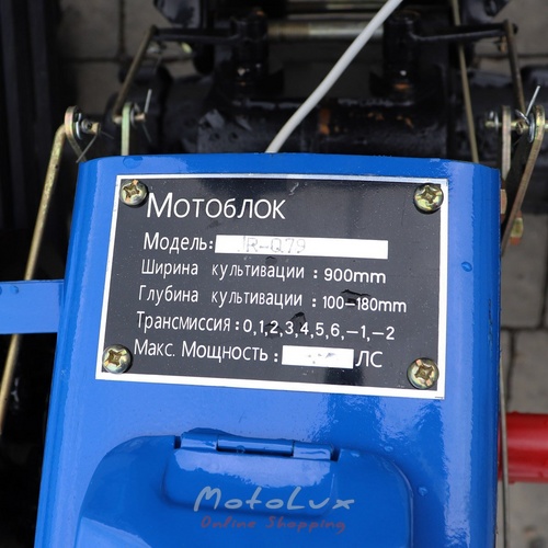 Dieselový dvojkolesový malotraktor Zubr JR Q79, 10 HP Plus