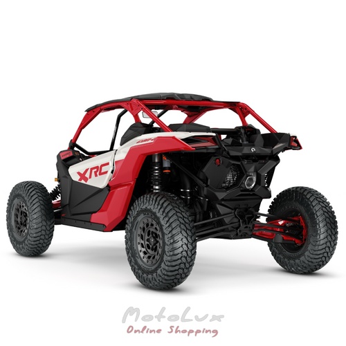 Oldalkocsis jármű BRP Maverick X RC TURBO RR, hibrid fehér légiós piros, 2025