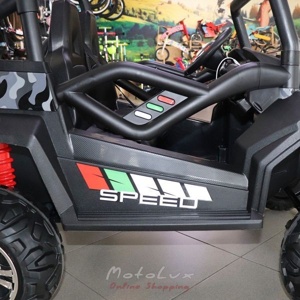 Gyermek dzsip Bambi M 3454 2 EBLRS 18, 4x45W, terepsz&iacute;nű