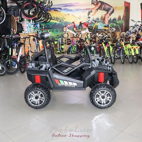 Gyermek dzsip Bambi M 3454 2 EBLRS 18, 4x45W, terepsz&iacute;nű