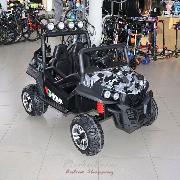 Gyermek dzsip Bambi M 3454 2 EBLRS 18, 4x45W, terepsz&iacute;nű