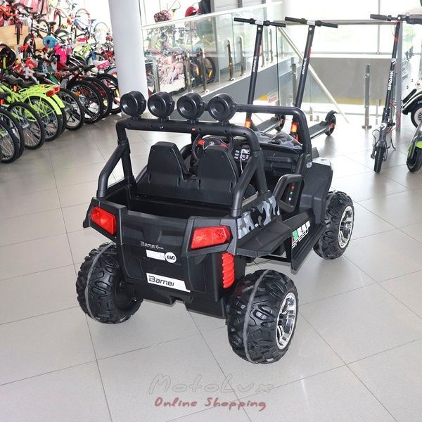 Gyermek dzsip Bambi M 3454 2 EBLRS 18, 4x45W, terepsz&iacute;nű