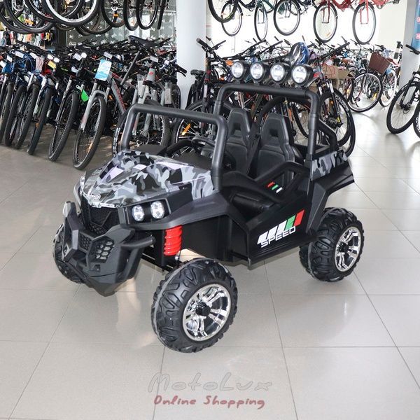 Gyermek dzsip Bambi M 3454 2 EBLRS 18, 4x45W, terepsz&iacute;nű