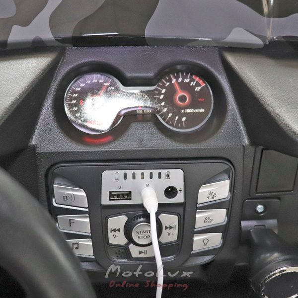 Gyermek dzsip Bambi M 3454 2 EBLRS 18, 4x45W, terepsz&iacute;nű