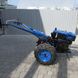 Diesel Walk-Behind Tractor Zubr JR Q79 Plus, Manual Starter, 10 HP