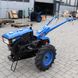 Diesel Walk-Behind Tractor Zubr JR Q79 Plus, Manual Starter, 10 HP