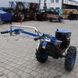 Diesel Walk-Behind Tractor Zubr JR Q79 Plus, Manual Starter, 10 HP