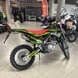 Enduro motocykel BSE J11, čierny a zelený, 2024