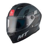MT STINGER 2 Zivze C2 helmet, size XL, black with gray