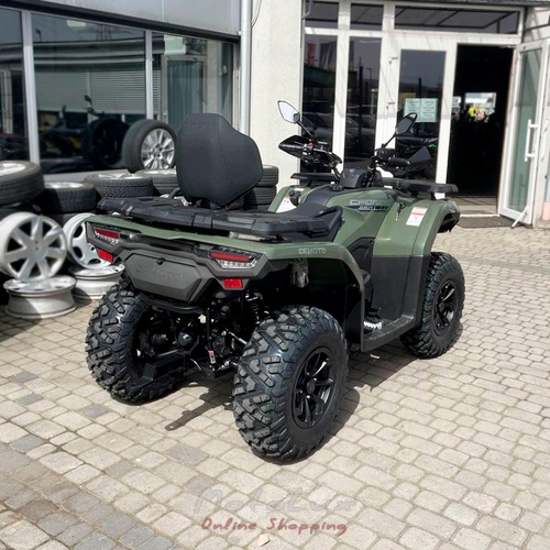 Утилітарний квадроцикл CFMOTO CFORCE 450L EPS, Hunter Green, 2024