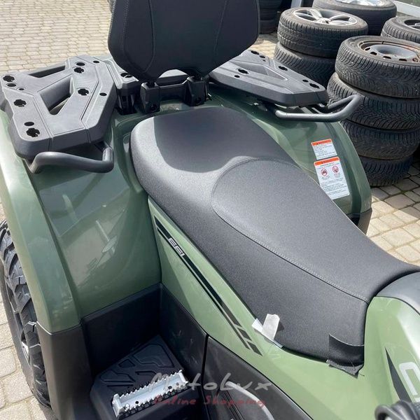 CFMOTO CFORCE 450L EPS Utility ATV, Hunter Green, 2024