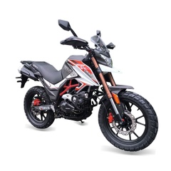 EXDRIVE TEKKEN NEW GTRS 300 motorcycle, black and white, 2024