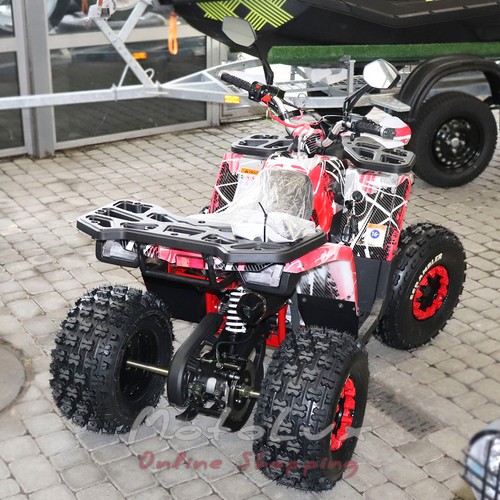 ATV tinédzser Comman Hunter Scrambler 150cc, piros