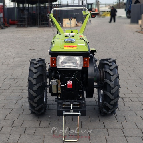 Dieselový dvojkolesový malotraktor Kentavr MB 1010D-9, ručný štartér, 10 hp, green + fréza